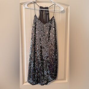 Express Sequin Mini Dress
